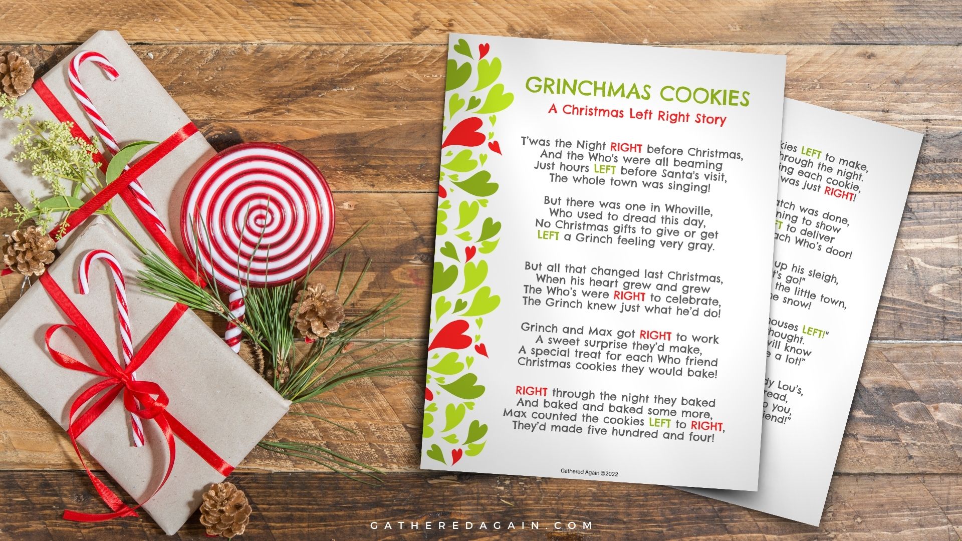 the left-right christmas game your next christmas party needs!